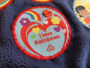 I love Rainbows badge